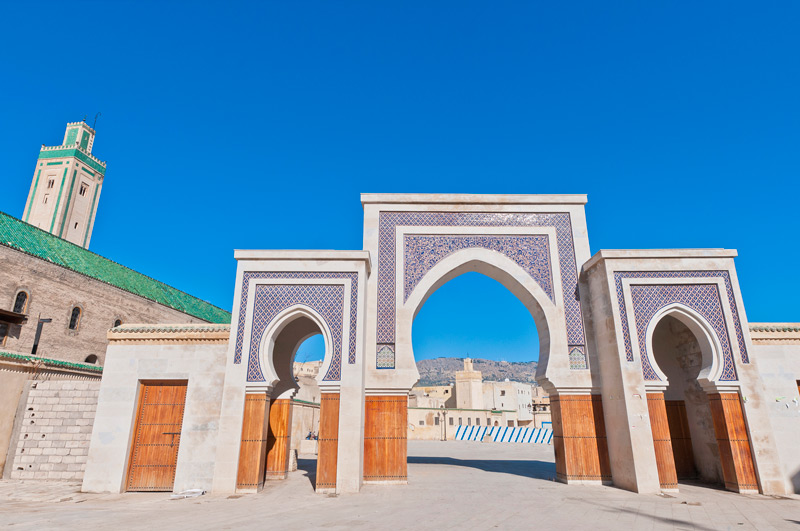 Fez - Poort van de Medina