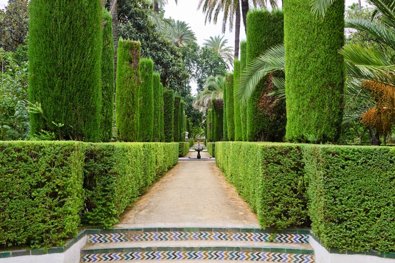 Sevilla - Alcazar tuin