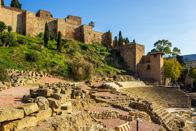 Moorse fort Alcazaba M&aacute;laga