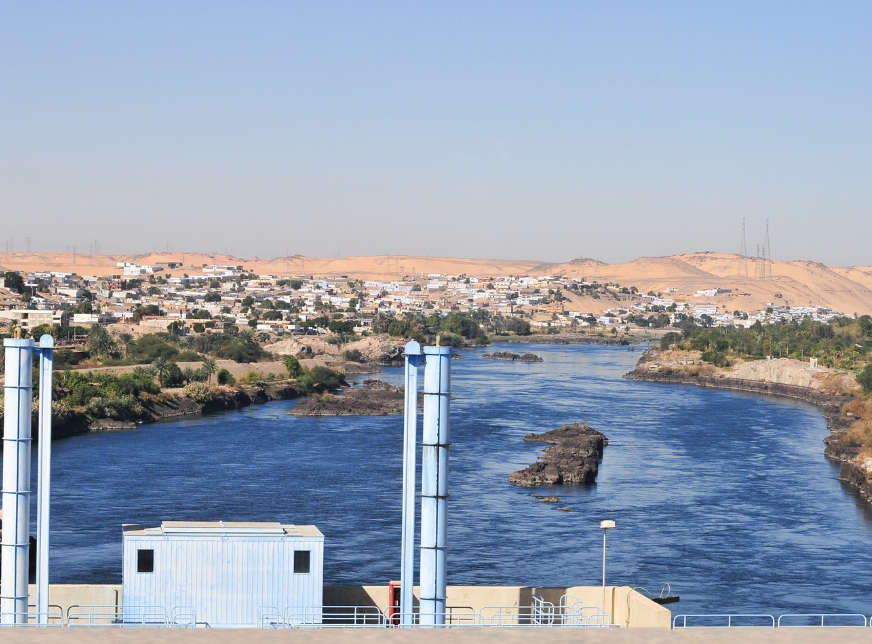 Hoge Dam van Aswan