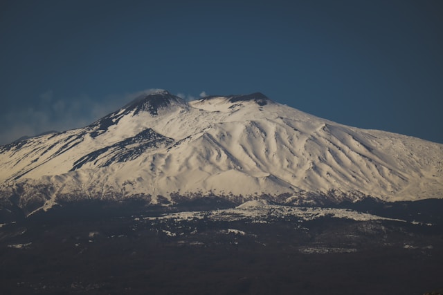 Uitzicht op vulkaan Etna