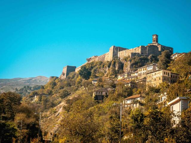 Uitzicht over de Drino-vallei