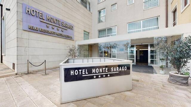 Entree van Hotel Monte Sarago in Ostuni