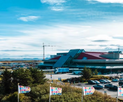 Terminal van Keflavík Airport