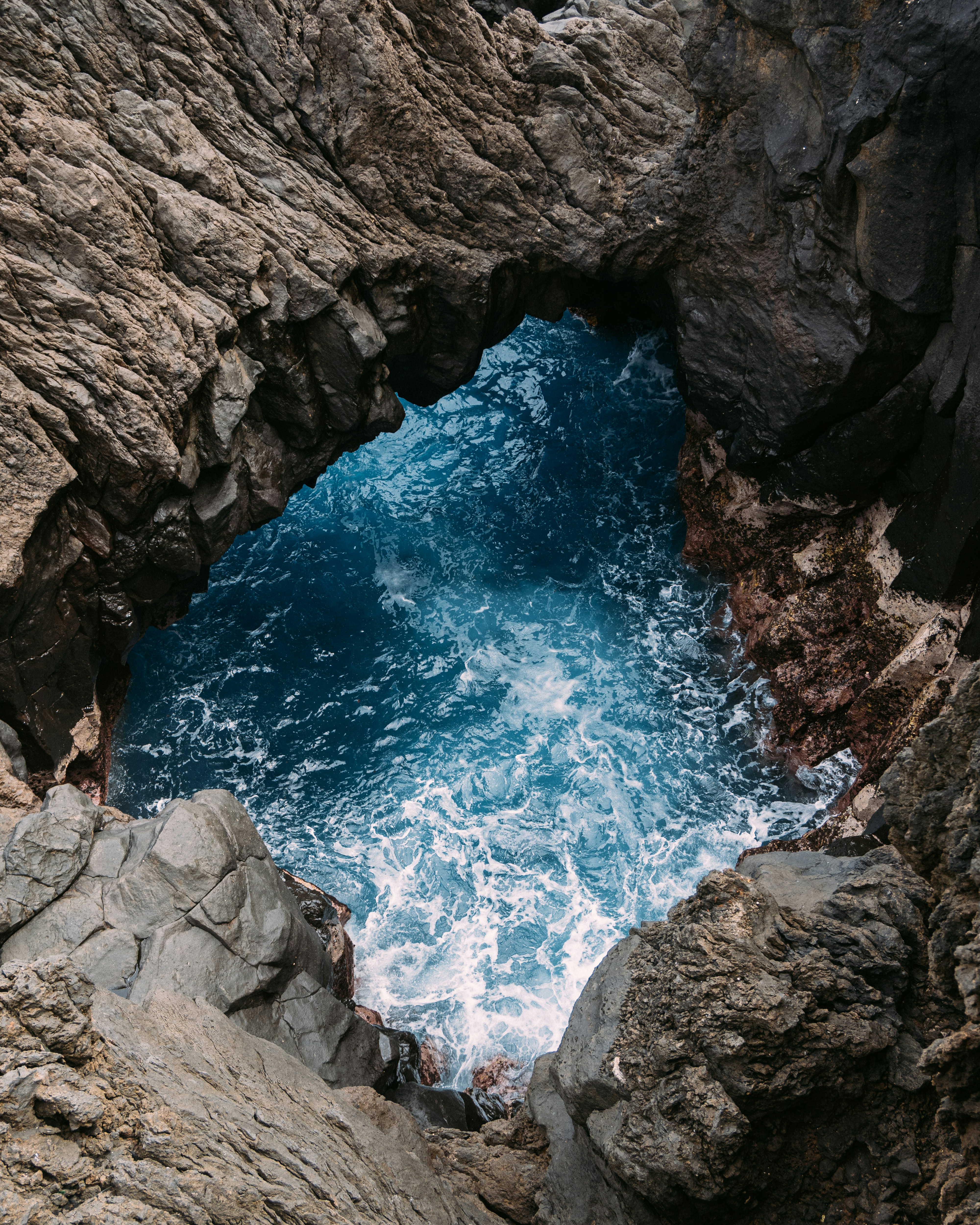 Natürliche Lavapools von Porto Moniz