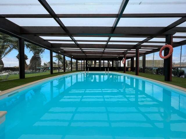 Zwembad van Hotel Rural Mahoh