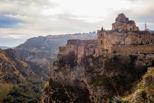 Uitzicht over Matera