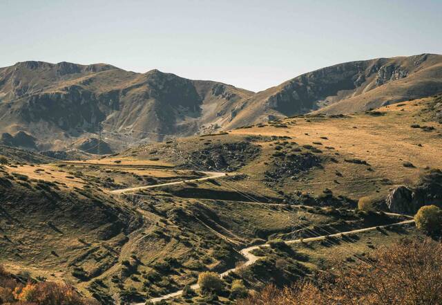 Mavrovo-berglandschap