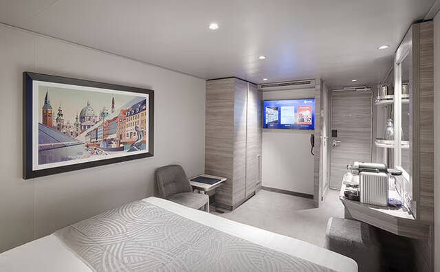 Binnenhut op de MSC World America