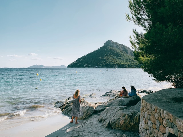 Strandje van Port de Pollença