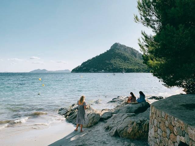 Strandje van Port de Pollença