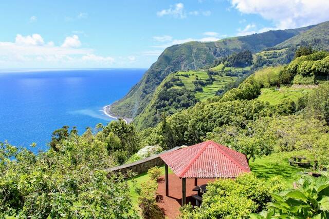 Panoramisch uitzicht São Miguel