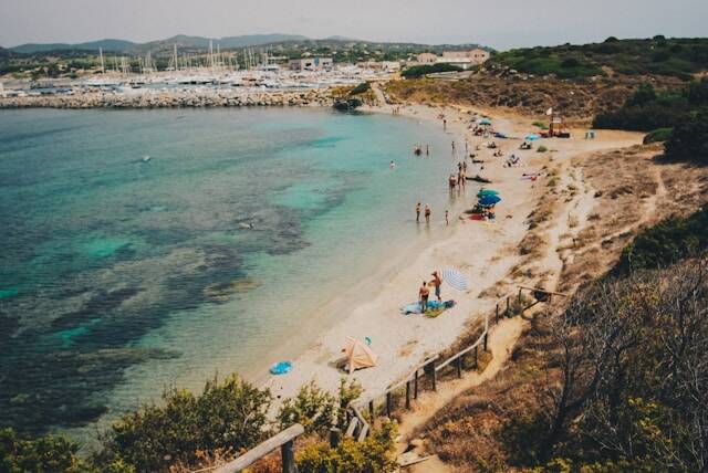 Strand bij Cagliari
