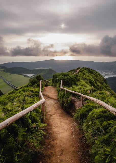 Uitzicht over Sete Cidades