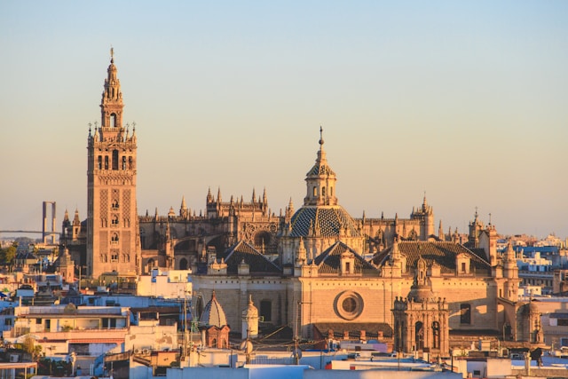Kathedraal en Giralda toren Sevilla
