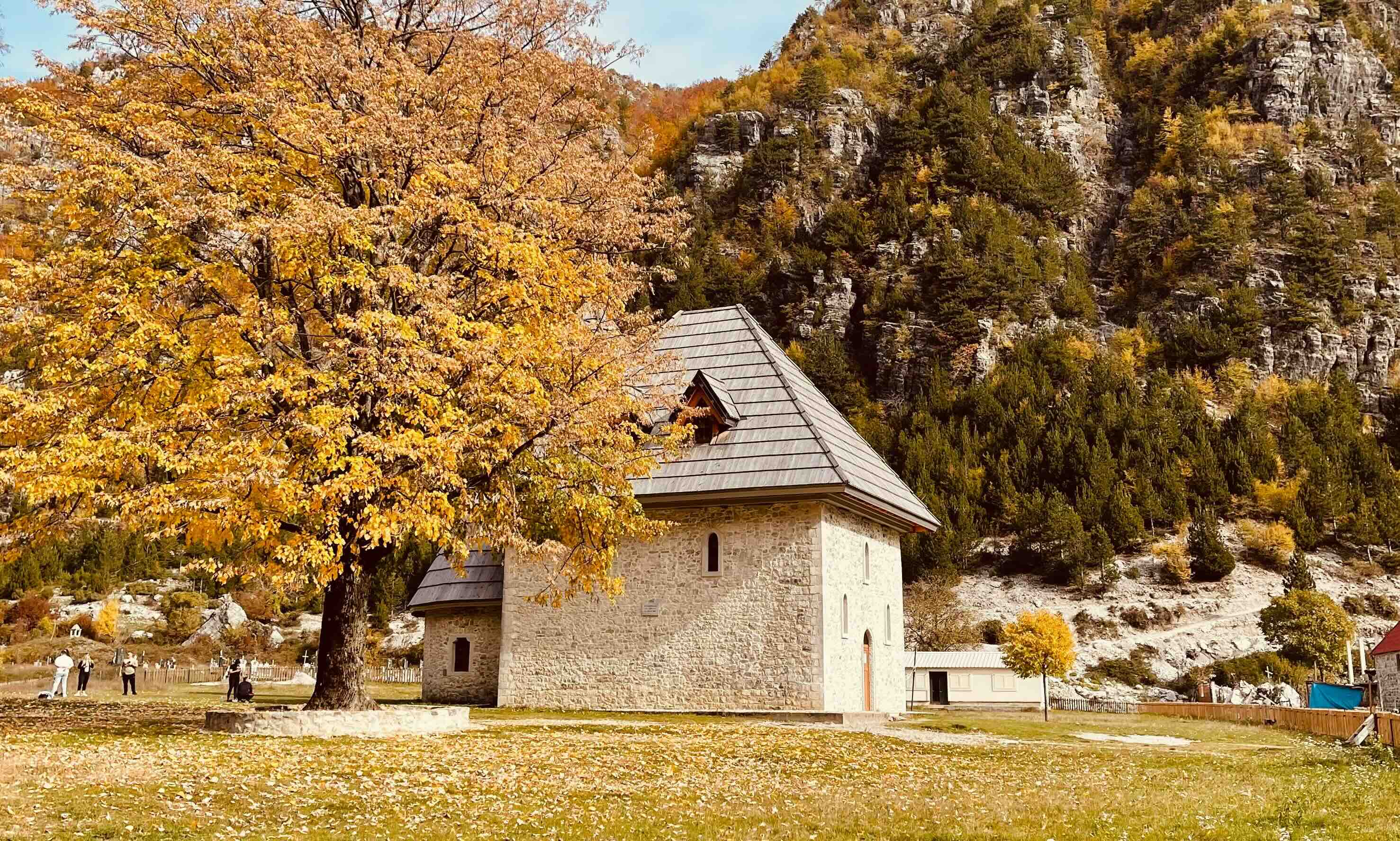 Uitzicht over de stad en omgeving