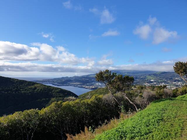 Uitzicht over Terceira