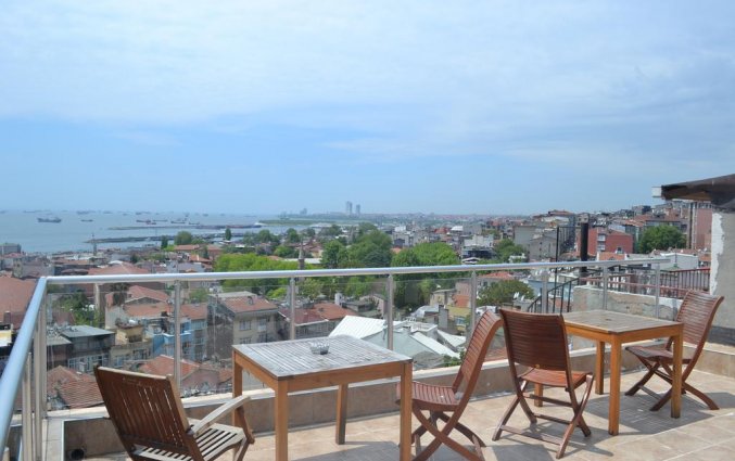 Dakterras van Hotel Art City in Istanbul