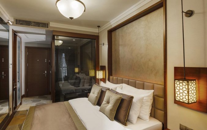 Tweepersoonskamer van Hotel Manesol Boutique Galata in Istanbul