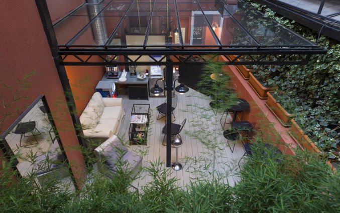 Terras van Hotel Fitas Oda Beyoğlu in Istanbul