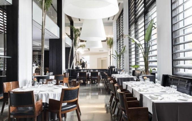 Restaurant van Hotel Puerta America in Madrid