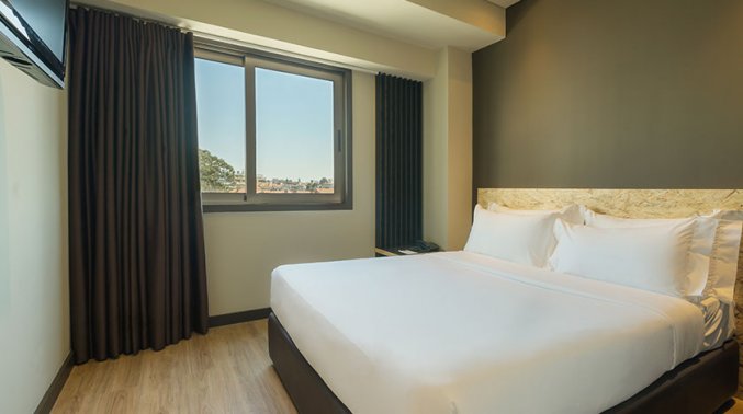 Tweepersoonskamer van Hotel HF Tuela Ala Sul in Porto