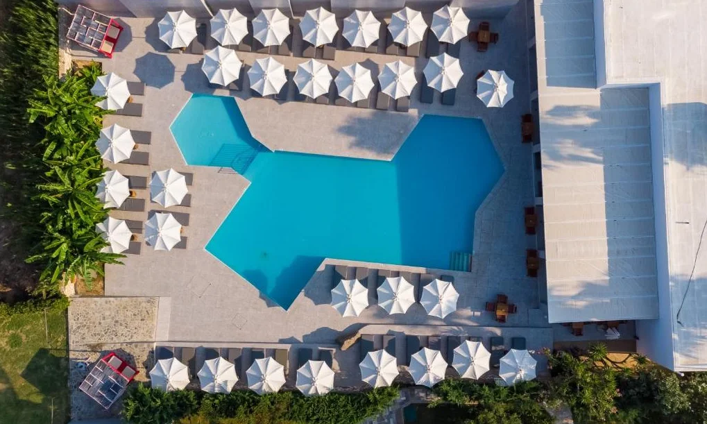 Hotel Diamond Boutique ligbedden 