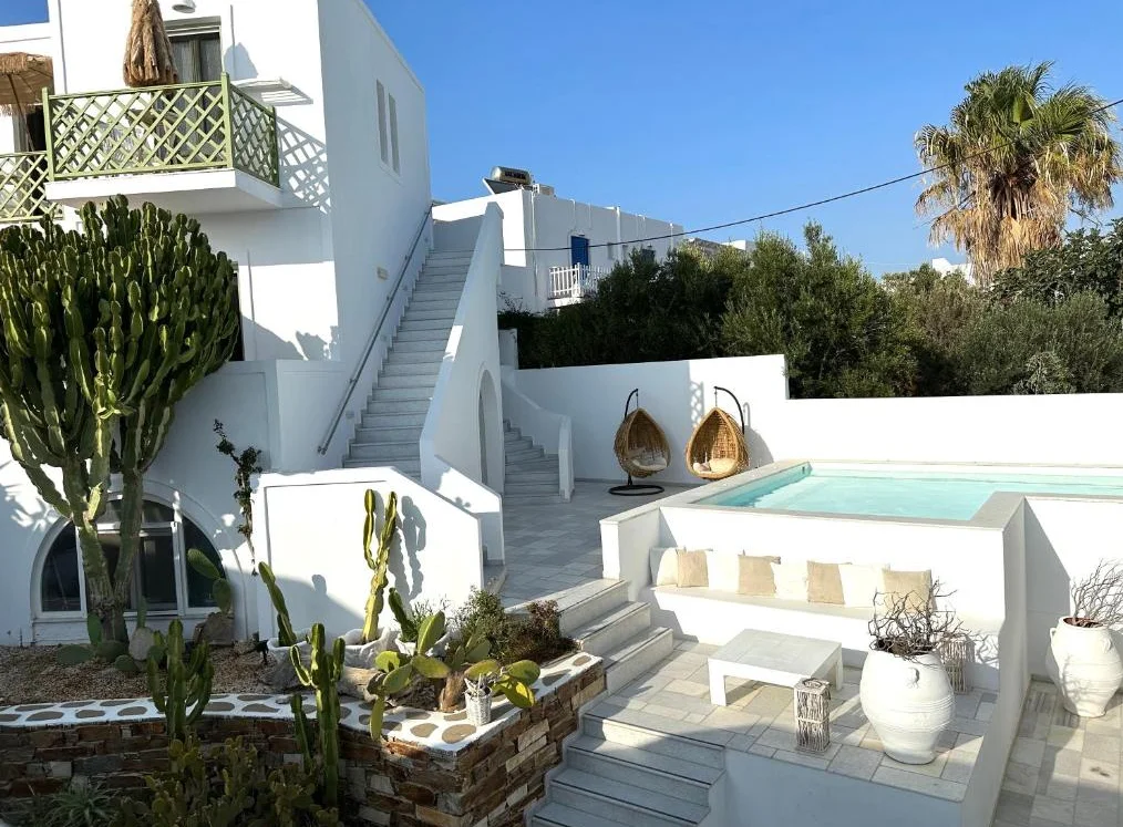 Hotel Artemis tuin