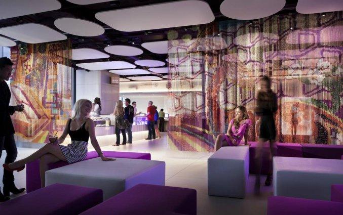 Lobby van Hotel Yotel New York in New York