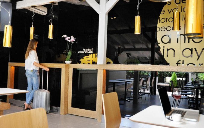 Receptie in Hotel Domus in Malaga