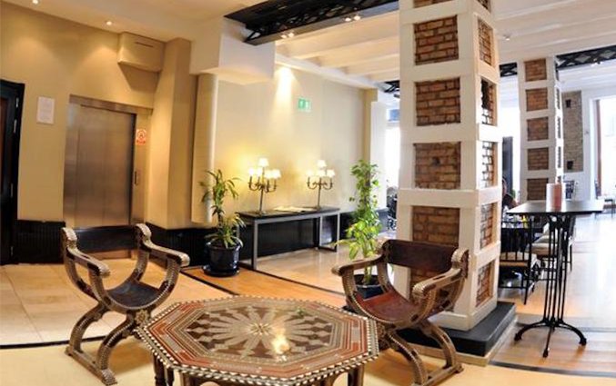 Lobby van Hotel Atarazanas Boutique in Malaga