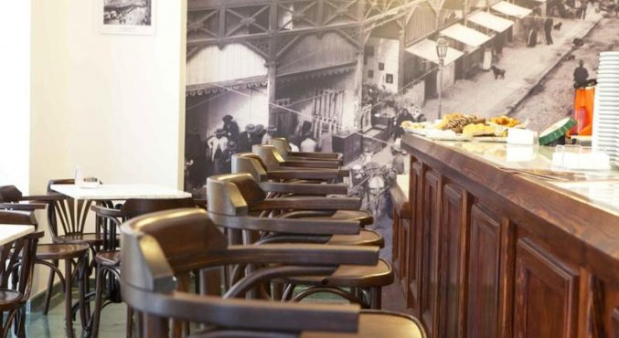 Ontbijtruimte van hotel Soho Boutique Malaga in Malaga