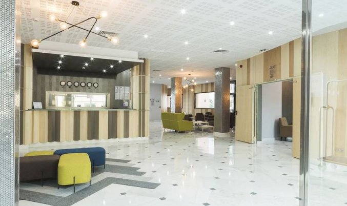 Receptie van Hotel Soho Boutique Las Vegas in Malaga