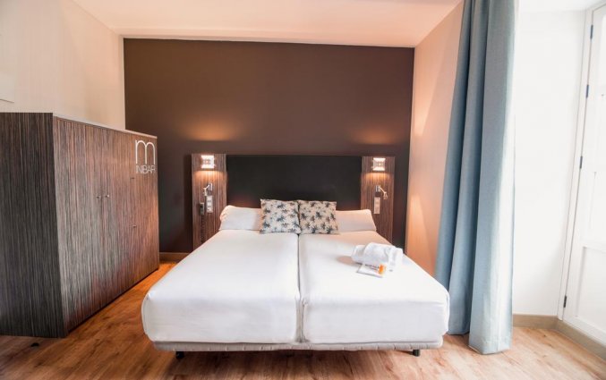 Tweepersoonskamer van Hotel Petit Palace Santa Cruz in Sevilla