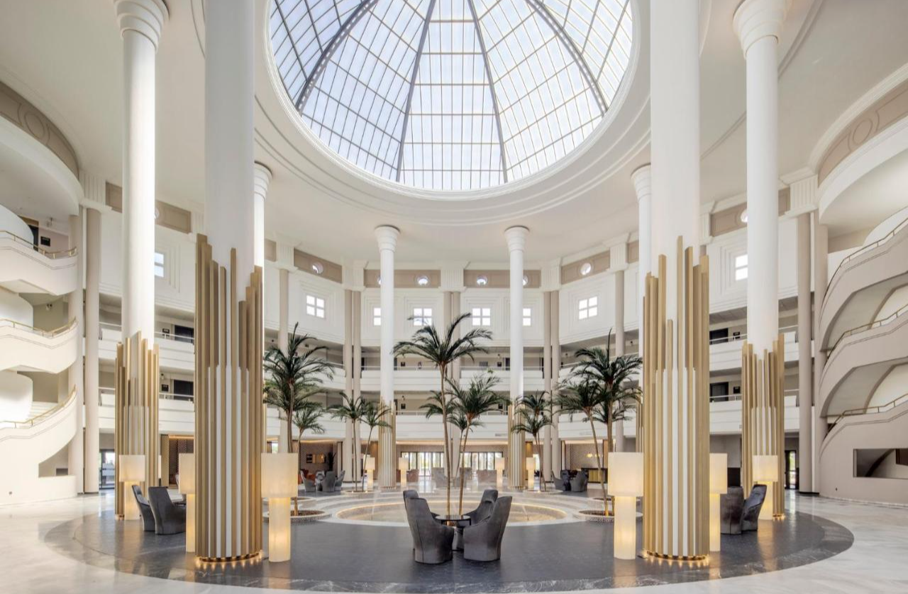 Lobby van Ilunion Alcora Sevilla