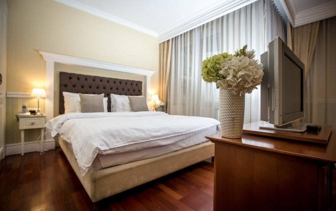 Tweepersoonskamer van Hotel Queen's Court in Budapest
