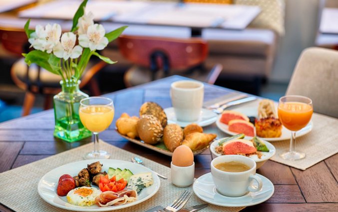 Ontbijt hotel NYX Prague