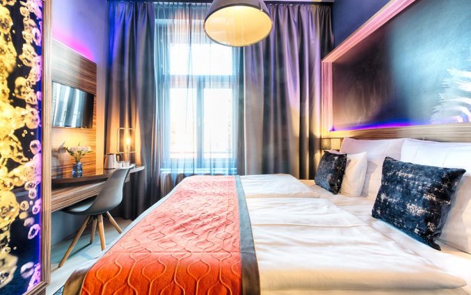 Tweepersoonskamer hotel NYX Prague
