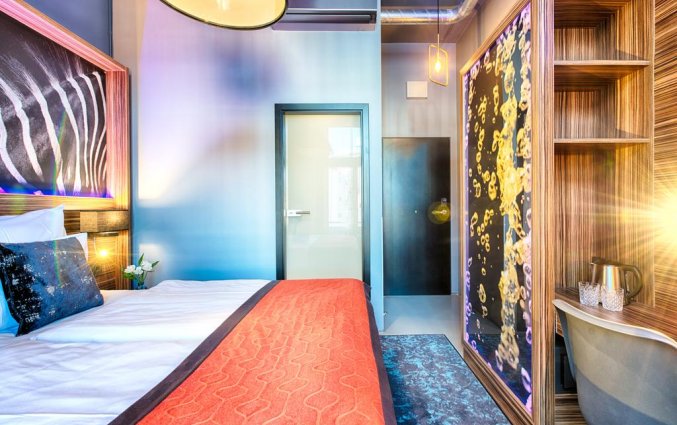 Tweepersoonskamer hotel NYX Prague