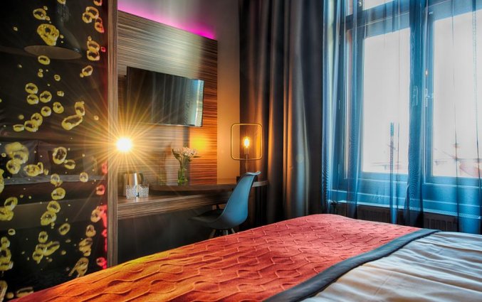 Tweepersoonskamer hotel NYX Prague