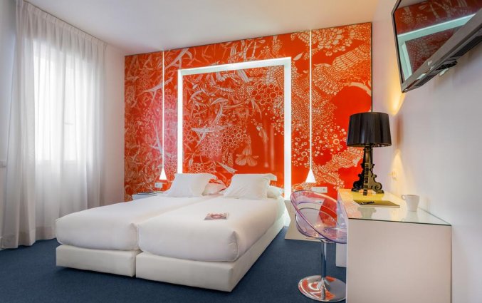 Tweepersoonskamer van Hotel Room Mate Mario in Madrid