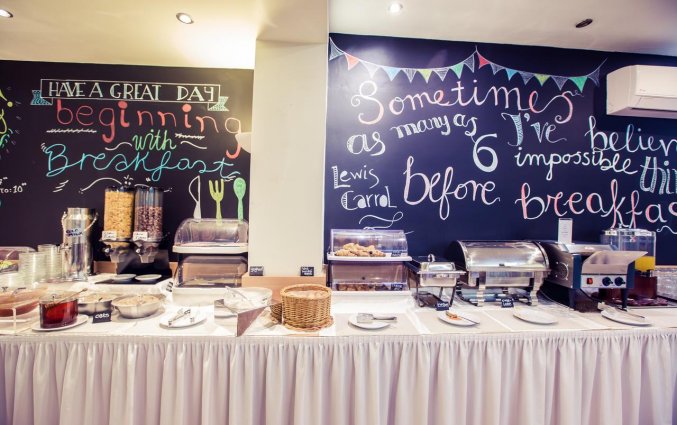 Ontbijtbuffet van Hotel Marina in Athene