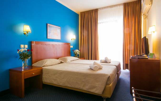 Tweepersoonskamer van Hotel Marina in Athene