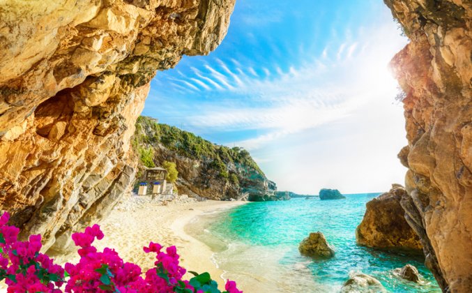 Corfu - Bloemen baai