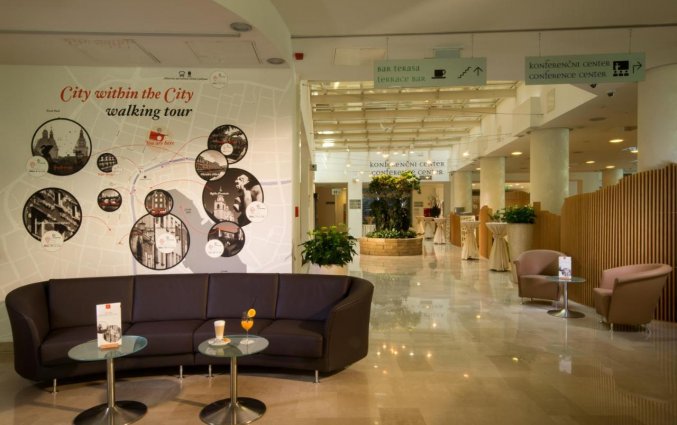 Lobby van Hotel City inn Ljubljana