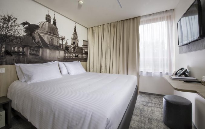 Tweepersoonskamer van Hotel City inn Ljubljana