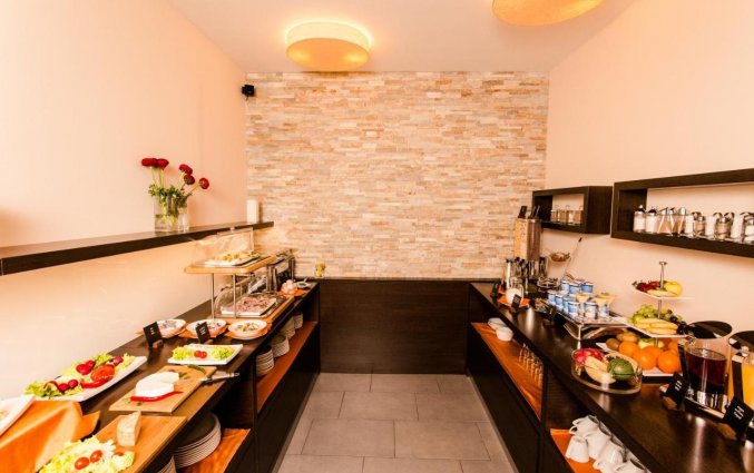 Ontbijt van hotel Ahotel in Ljubljana