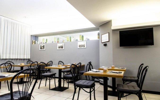 Ontbijtzaal van Hotel Berlino Milaan