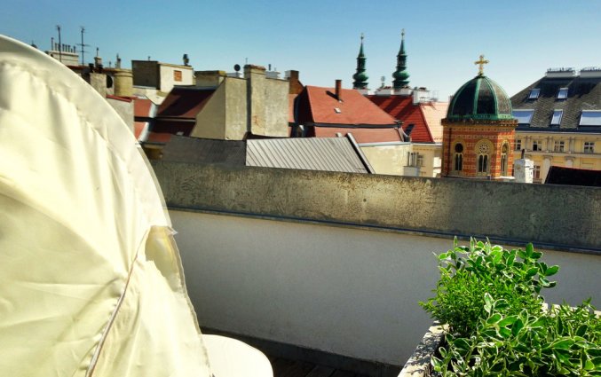 Dakterras van Boutique Hotel Alma in Wenen