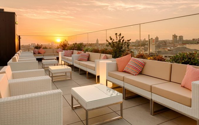 Dakterras van hotel Premium Porto Downtown in Porto